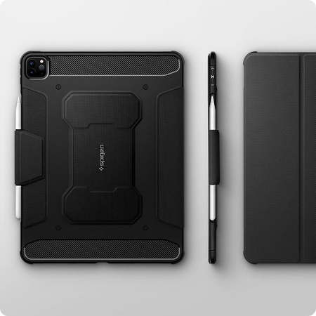 Spigen Rugged Armor Pro - pouzdro pro iPad Pro 12,9" (2022-2021) (černé)