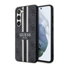 Guess 4G Printed Stripe - pouzdro pro Samsung Galaxy S23 (Black)