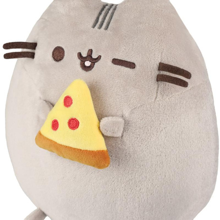 Pusheen - Plüss kabalaállat pizzával 24 cm