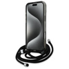 Karl Lagerfeld IML Crossbody Monogram Karl & Choupette Head MagSafe - pouzdro na iPhone 16 Pro (černé)