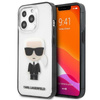 Karl Lagerfeld Ikonik Karl- iPhone 13 Pro Max Case (transparent / cadre noir)