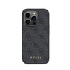 Guess 4G Metal Gold Logo - Coque iPhone 15 Pro (grise)