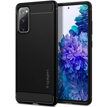 Spigen Rugged Armor - tok Samsung Galaxy S20 FE készülékhez (fekete)