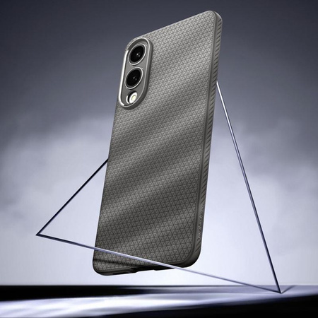 Spigen Liquid Air - tok Samsung Galaxy S25 Edge készülékhez (márványszürke)