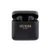 Guess Printed Logo - Bluetooth-Kopfhörer TWS + Ladetasche (schwarz)