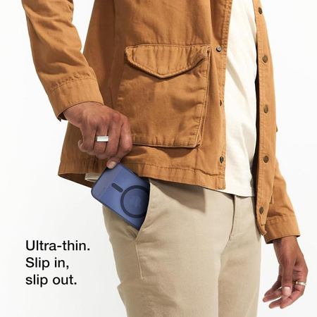 Incase Slim Case MagSafe - Case iPhone 16 (Deep Space Blue)