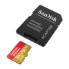 SanDisk Extreme microSDXC - Memóriakártya 64 GB A2 V30 UHS-I U3 170/80 MB/s adapterrel