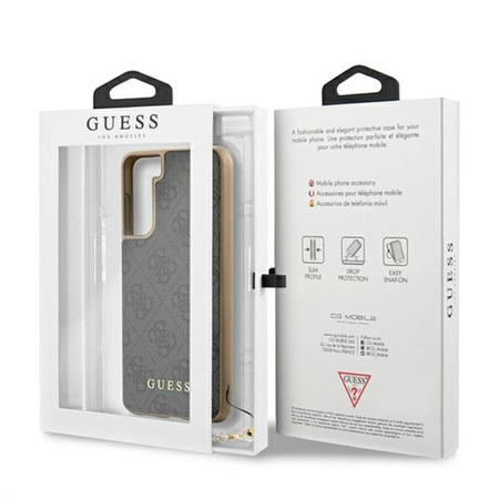 Guess 4G Charms Collection - Samsung Galaxy S21 Case (grey)