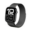 Crong Milano Steel - Pásek z nerezové oceli pro Apple Watch 38/40/41/42 mm (Graphite)