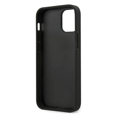 Guess 4G Bottom Stripe Kollektion - iPhone 12 mini Tasche (grau)