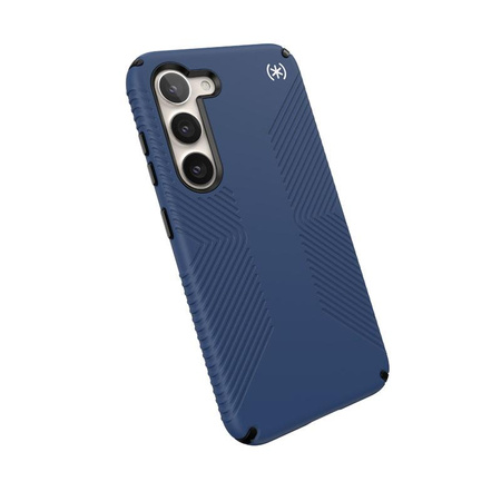 Speck Presidio2 Grip - protiskluzové pouzdro pro Samsung Galaxy S23 (Coastal Blue/Black)