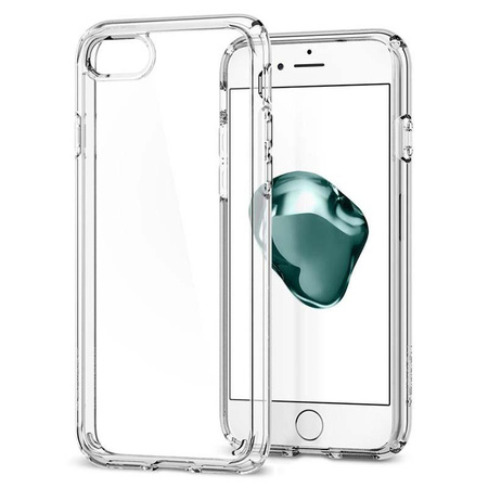 Spigen Ultra Hybrid - Case for iPhone SE 2022 / SE 2020 / 8 / 7 (Transparent)