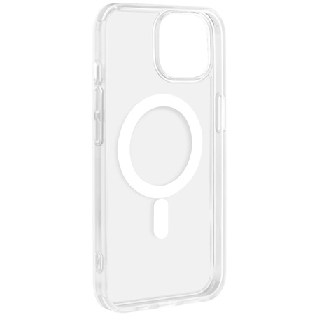 PURO LITEMAG - Étui MagSafe pour iPhone 14 Plus (Transparent)