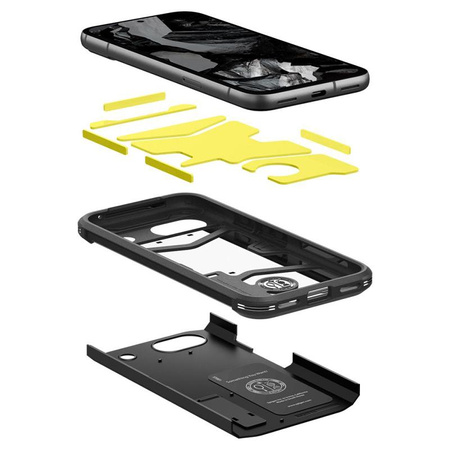 Spigen Tough Armor - tok Google Pixel 8A (fekete)