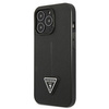 Guess Saffiano Triangle Logo Case - Coque iPhone 13 Pro Max (noir)