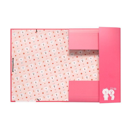 BT21 - CONY A4-es nyuszis irattároló mappa (24 x 34 cm)