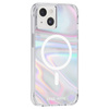 Pouzdro Case-Mate Soap Bubble MagSafe - iPhone 14 (duhové)