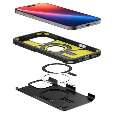 Spigen Tough Armor T MagSafe - Case for iPhone 16 Pro Max (Black)