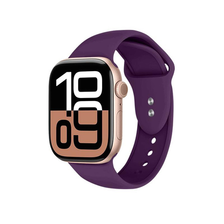 Crong Liquid - Strap for Apple Watch 44/45/46/49 mm (plum)