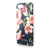 Guess Flower Shiny Collection N3 - Coque iPhone SE 2020 / 8 / 7 (Marine)