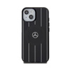 Mercedes Double Layer Crossed Lines MagSafe - iPhone 15 Tasche (schwarz)