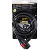 Dunlop - lopásgátló kerékpár kulcsos zár 150 cm (fekete)
