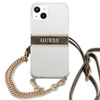 Guess 4G Gold Stripe Crossbody - pouzdro pro iPhone 13 mini