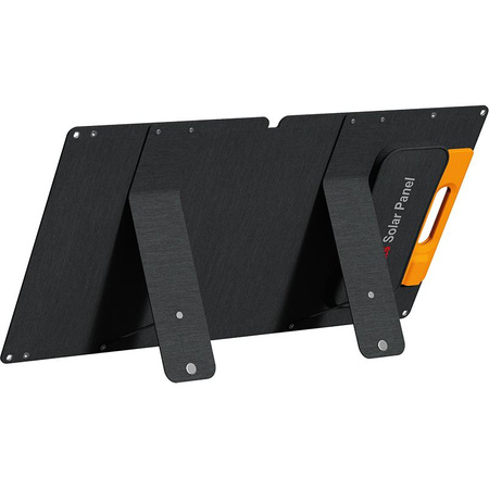 Wonder Ws60 - Solarmodul / Solarladegerät 60W mit USB-C PD 30W & USB-A QC 18W Ausgang (Schwarz)