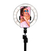 Grundig - LED-Ringlicht mit Stativ für Fotos, Selfie, Make-up