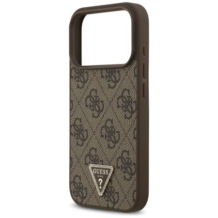 ETUI DO IPHONE 17 PRO do MAGSAFE GUESS BRĄZOWE ORYGINALNE ELEGANCKIE MODNE