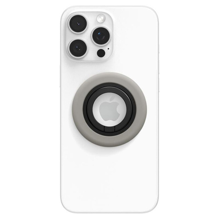 Spigen Nano Pop MagSafe Phone Ring - Magnetyczny uchwyt na palec z funkcją podstawki (Truffle Grey)