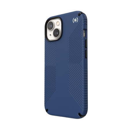Speck Presidio2 Grip - Anti-slip case for iPhone 14 / iPhone 13 (Coastal Blue / Black / White)