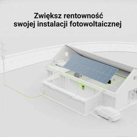 Green Cell - GC PowerNest energiatároló / LiFePO4 akkumulátor / 5kWh 48V