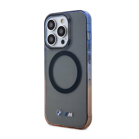 BMW Gradient Bumper MagSafe - Coque iPhone 14 Pro Max (Gris)