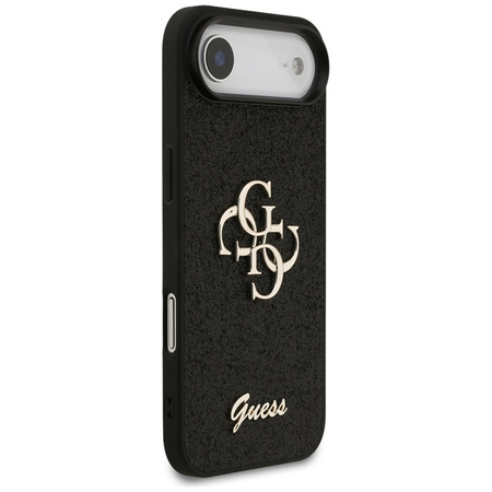ETUI DO IPHONE AIR GUESS GLITTER ORYGINALNE CZARNE ELEGANCKIE MODNE CASE