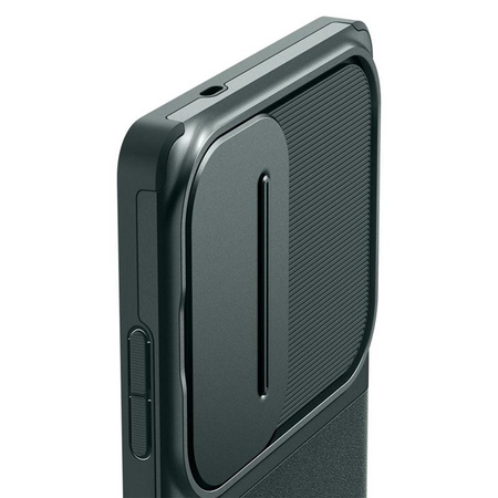 Spigen Optik Armor - Case for Samsung Galaxy S25 Ultra (Abyss Green)