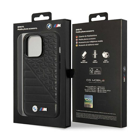 BMW Bi Pattern - Case for iPhone 14 Pro Max (Black)