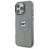 Karl Lagerfeld IML Metal Choupette Head MagSafe - pouzdro pro iPhone 16 Pro (černé)