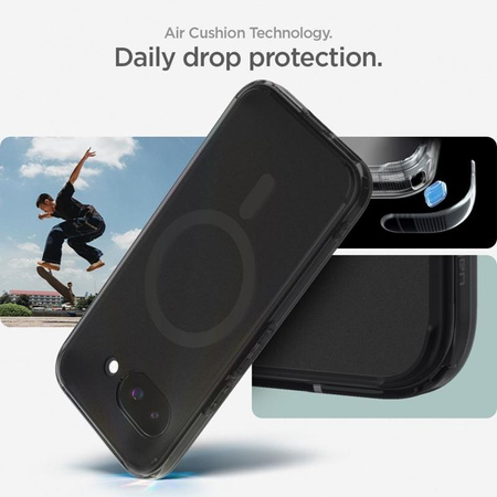 Spigen Ultra Hybrid MagSafe - pouzdro pro Google Pixel 9a (Frost Black)
