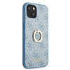Pouzdro Guess 4G Ring Case - pouzdro pro iPhone 13 mini (modré)