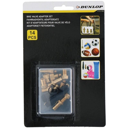 Dunlop - Pumpenadapter-Satz 14tlg.