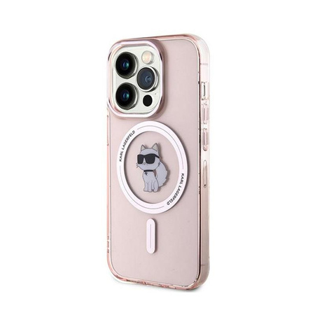 Karl Lagerfeld IML Choupette MagSafe - iPhone 14 Pro Case (pink)