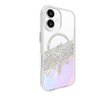 Case-Mate Karat MagSafe - iPhone 16 Tasche (Holographische Seifenblase)