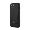 Mercedes Leather Urban Line - Étui pour iPhone 15 Plus (noir)