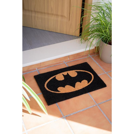 Essuie-glace intérieur, noix de coco, Batman, pour chaussures 40 x 60 cm