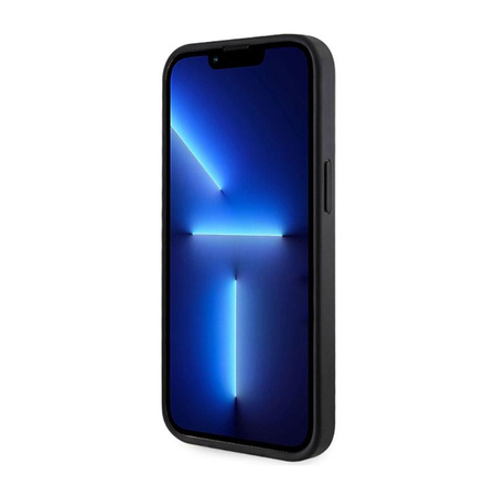 Guess 4G Printed Stripes MagSafe - pouzdro pro iPhone 14 Plus (černé)