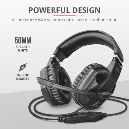Trust GXT 412 Calez - Casque d'écoute pour les joueurs