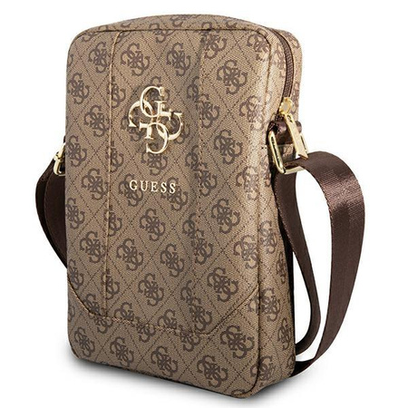 Guess 4G Big Metal Logo Tablet Bag - taška na 10" tablet (hnědá)