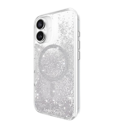 Case-Mate Waterfall MagSafe - Pouzdro pro iPhone 16 (Silver)
