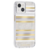 Case-Mate Pearl Stripes MagSafe - iPhone 14 case decorated with mother-of-pearl (Pearl Stripes)